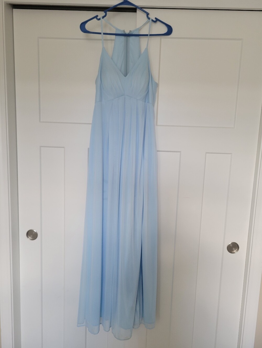 Annabelle Light Blue Maxi Dress